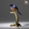铜师傅《铜师傅百鸟集》之白耳奇鹛 客厅桌面铜鸟摆件 装饰品 商品缩略图1