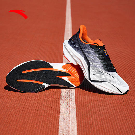 安踏马赫5代专业跑步鞋男氮科技缓震轻便竞速训练运动鞋112525583 商品图3