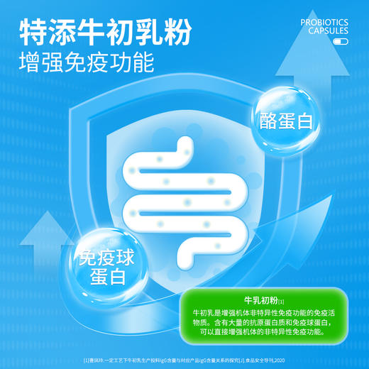 【金币兑换】华喜达活益康牌益生菌胶囊改善肠道菌免疫球蛋白适合免疫力低下群 商品图3