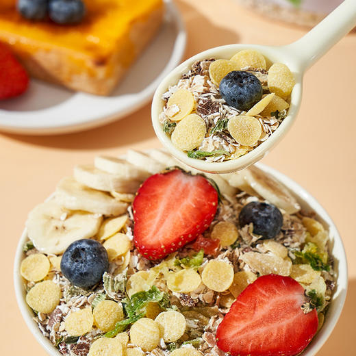 【第2罐立减10元❗️苦瓜芹菜葛根燕麦片】真虚自然谷物，营养美味健康无负担，早餐代餐即食燕麦片，无糖健身饱腹食品L 商品图2