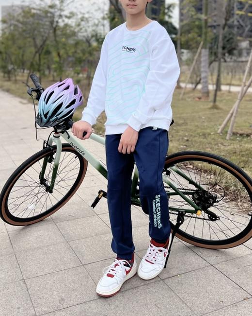 正品保真！！120码130码   儿童大童童裤。假一赔十，斯凯奇童装休闲针织长裤春秋款束脚运动裤 商品图6