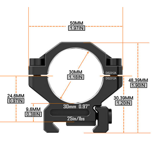 发现者双钉30管径0.97英寸6061分体低宽高精度夹具 商品图1