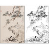 任重山水人物工笔画白描底稿《高仕》松树临摹勾线高清打印稿RD48 商品缩略图0