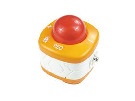 方块积木红色LED灯