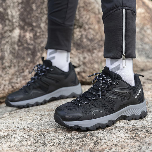 情侣户外运动登山鞋时尚野营徒步鞋男防撞透气爬山鞋子女春秋 商品图3