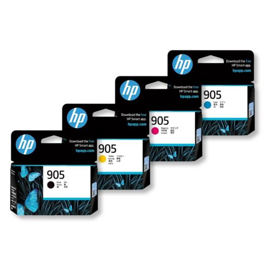 惠普（HP）原装905XL黑色墨盒彩色墨水盒OfficeJet Pro 6950 6960 6970打印机 商品图0