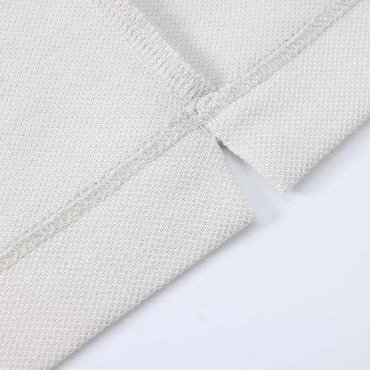 半拉链翻领男士百搭短袖时尚休闲高端潮牌青年上衣  HLS-GS82022 商品图7