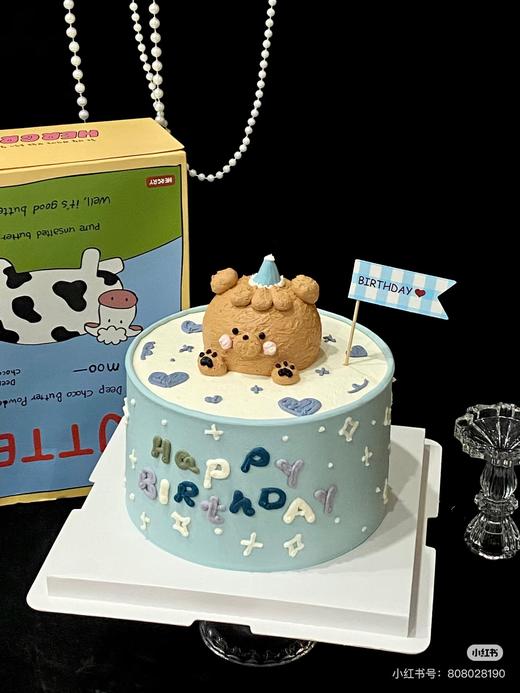 蓝色可爱熊 商品图0