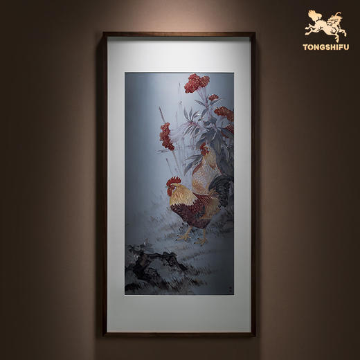 铜师傅 铜雕画《大吉大利 系列》玄关沙发背景墙装饰画 商品图1