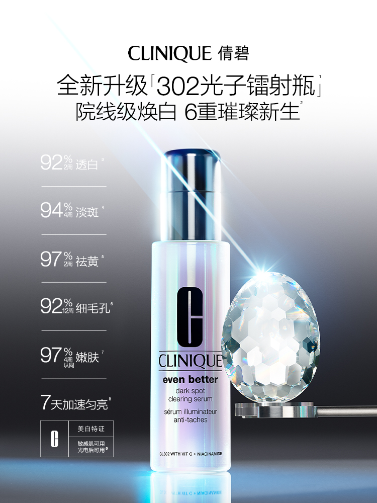 CLINIQUE倩碧302淡斑精华