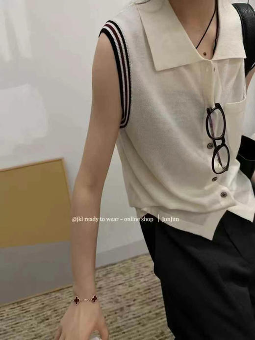 欧时力羊毛背心 商品图2