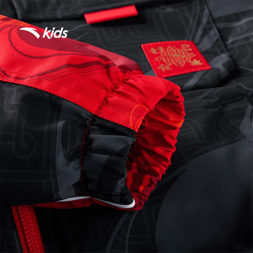 安踏儿童男大童摇粒绒保暖运动上衣中大童防泼水厚外套潮352518604 商品图2
