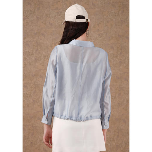 乔万尼新品薄衬衫外套减龄休闲ED1C913 商品图4