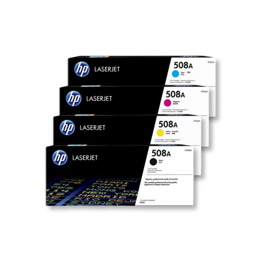 惠普（HP) 原装508A硒鼓黑色CF360A硒鼓CF361A CF362A CF363A适用M553DN M553N X M552DN M577打印机508X CF360X 商品图0