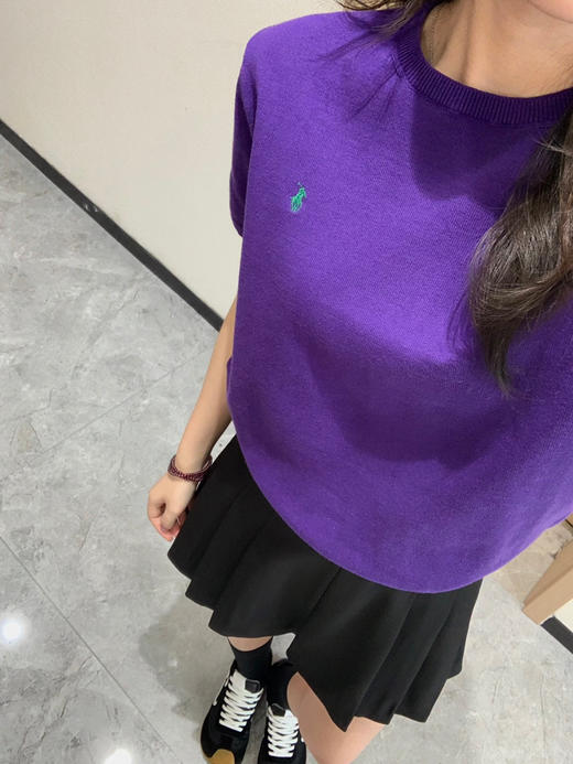 𝐑𝐋 拉夫经典款9色短袖针织衫031107 商品图3