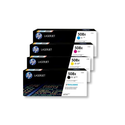 惠普（HP) 原装508A硒鼓黑色CF360A硒鼓CF361A CF362A CF363A适用M553DN M553N X M552DN M577打印机508X CF360X 商品图1