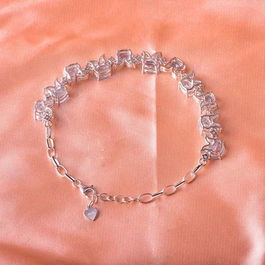 【托帕石手链】S925银托帕石彩色宝石时尚简约首饰品JT19218 商品图3