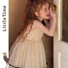 littletime女童连衣裙夏装2025新款女孩生日礼服波点裙儿童公主裙 商品缩略图4
