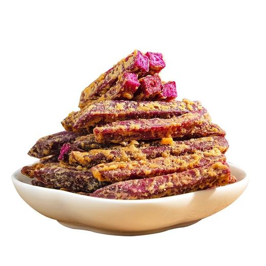 【嘎吱酥脆❗ 香酥脆紫薯条】甄选品质原料制作，严选精品新鲜紫薯，两种口味任选，芝士味/蟹黄味，休闲零食小吃，粗粮地瓜干番薯干L 商品图4