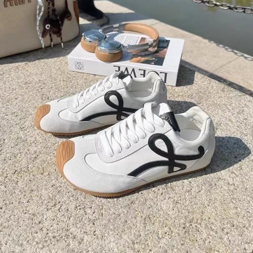 「牛皮版！2025春夏新款」真皮复古阿甘鞋 女轻便运动休闲时尚好搭德训鞋 商品图2