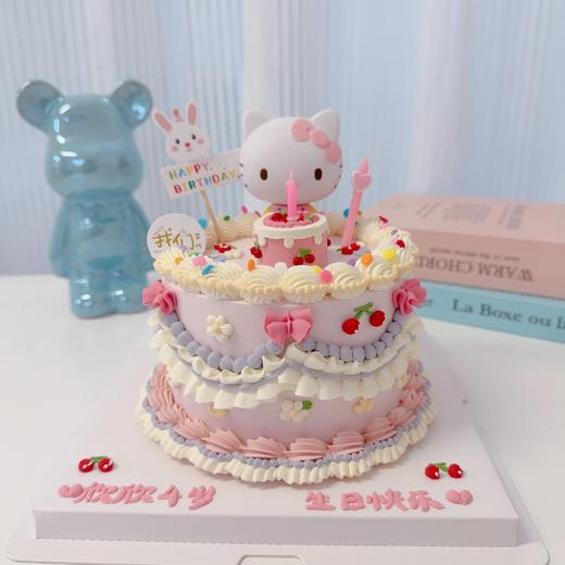 Hello Kitty 凯蒂猫复古蛋糕-低糖处理无添加 商品图0