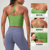 跃牌【欲动春风】系列 瑜伽背心女带胸垫罗纹紧身运动上衣吊带跑步健身背心52165 商品缩略图1