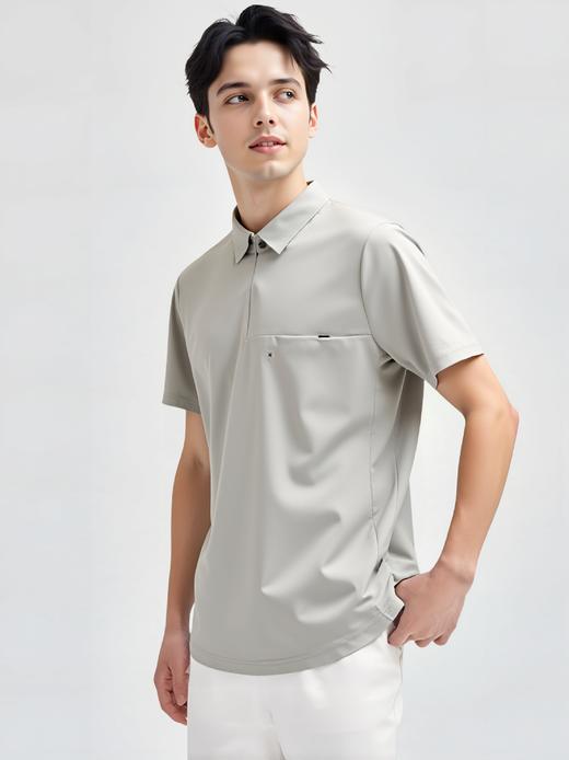 佐丹奴男装【凉感易打理】快干吸湿针织POLO衫01014274 商品图1