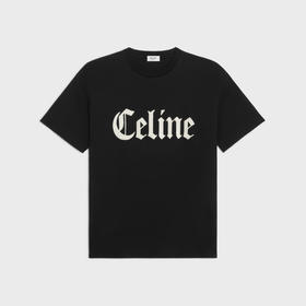 CE-T 哥特式刺绣黑T恤