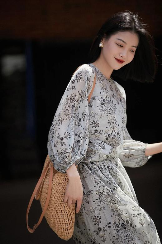 LPIUTY品牌直发⚠️伊茹花园印花套装 上衣C12TJ-99918S/半裙C12TJ-99918Q 商品图0