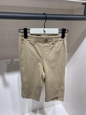 【春上新】8楼哈吉斯女童梭织七分裤吊牌价：599