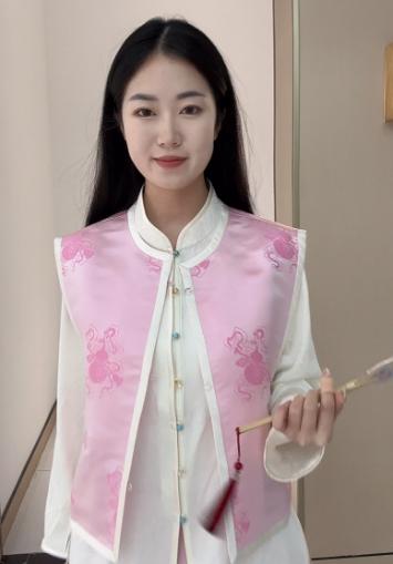 【抖音专属】圆领马甲24804934杨妃高定款 商品图1