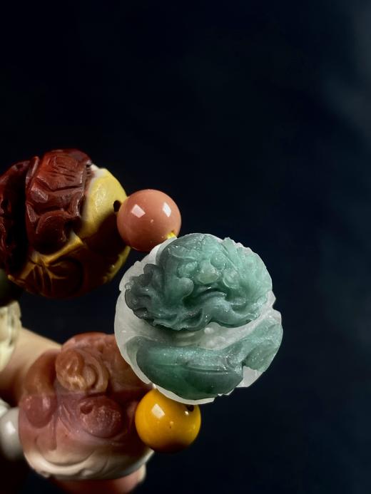 阿拉善玛瑙十八罗汉手串 商品图7