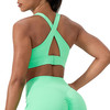 跃牌【欲动春风】系列 瑜伽文胸可拆卸胸垫运动背心搭扣防震跑步健身内衣52759 商品缩略图4