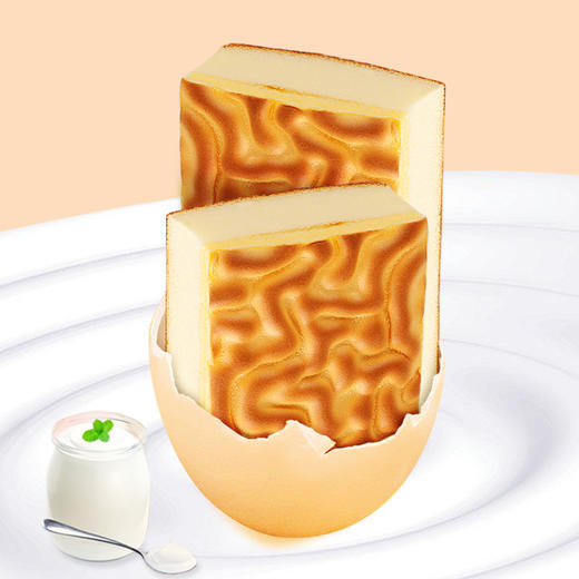 【软绵细腻❗手工虎皮蛋糕】然利手工虎皮蛋糕，乳酸菌味夹心蛋糕，下午茶休闲零食西式糕点L 商品图3
