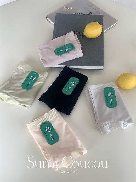 【轻柔裸感】零碳天丝兰精莫代尔女士内裤中高腰三角裤 无痕不夹臀 拍3条自动改价更划算 商品图1