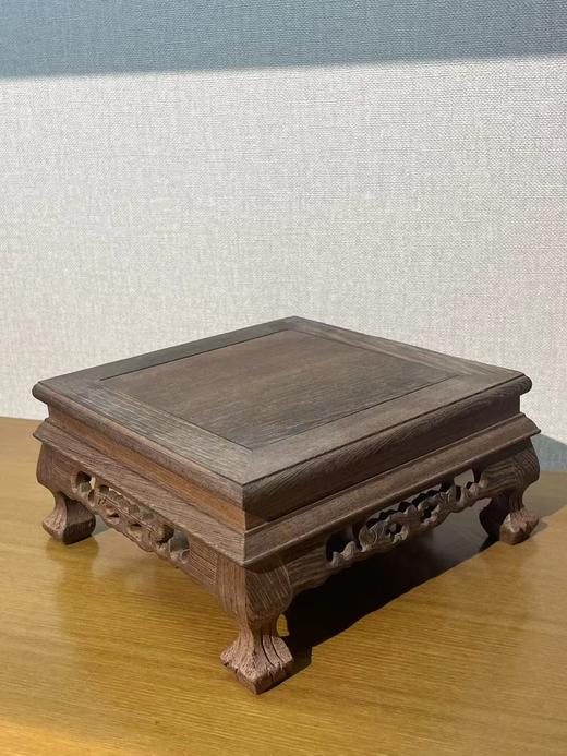 鸡翅木底座18*18*9cm 商品图0