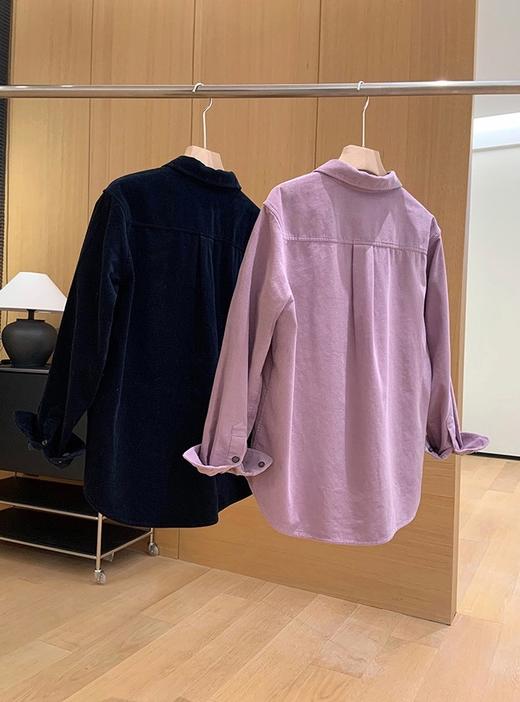 早春特调细腻灯芯绒衬衫外套 商品图6