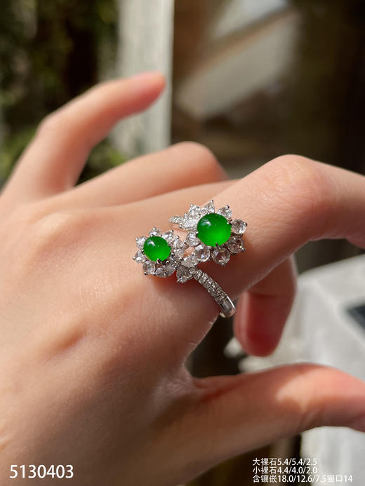 5130403，蛋面戒指。具体价格微信咨询 商品图4