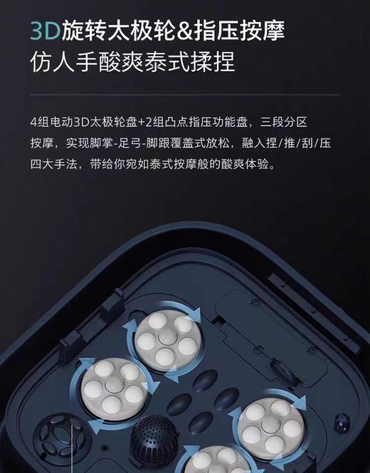 【春上新】10楼飞利浦足浴按摩器 PPM5103F吊牌价399元    活动价329元 商品图8