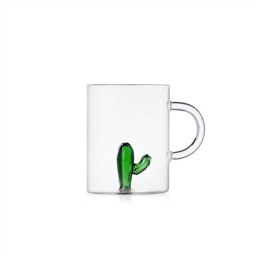 意大利ICHENDORF手工立体花型耐热玻璃水杯 仙人掌系列 商品图8