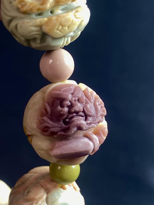 阿拉善玛瑙十八罗汉手串 商品图3