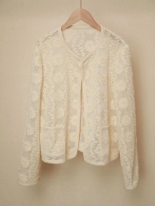 LPIUTY品牌直发！纯手工立体镂空钩花刺绣外套 C12TJ-99923 商品图4