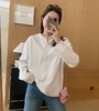 春新品蕾丝连帽勾花棉T 商品缩略图1