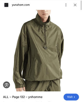 P.R.D Re-Ny1on 薄款再生尼龙半拉链外套 WT846