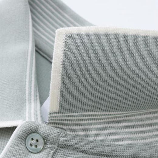 冰感降温极致柔软亲肤凉爽时尚百搭休闲商务高端翻领男上衣   HLS-GS82018 商品图8