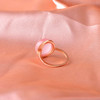 【粉水晶戒指】戒指女S925银天然粉水晶芙蓉石轻奢首饰品JR24918 商品缩略图3