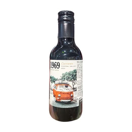1969 干型小红车佳美娜红葡萄酒 187.5ml/瓶 商品图0