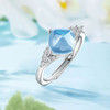 【托帕石戒指】S925银托帕石糖塔彩色宝石轻奢均码饰品JR19209 商品缩略图0