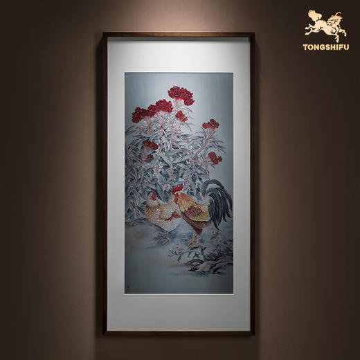 铜师傅 铜雕画《大吉大利 系列》玄关沙发背景墙装饰画 商品图3