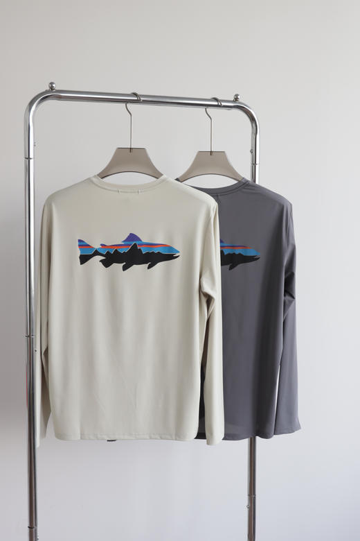 8塔 飞鱼速干弹力圆领防晒长袖T恤 CX198 商品图4